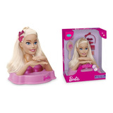 Boneca Barbie Styling Head Core Fala 12 Frases C Acessórios