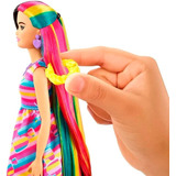 Boneca Barbie Totally Hair Vestido Corações
