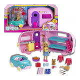 Boneca Barbie Trailer Da Chelsea Acampamento Mattel