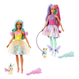 Boneca Barbie Um Toque De Mágica Com Acessórios Hlc34 Mattel