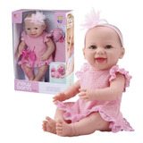 Boneca Bebê Estilo Reborn Menina Dengo 8076