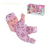 Boneca Bebe Que Fala Tipo Reborn Realista Com Detalhes Reais