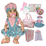 Boneca Bebê Reborn Original Barata E Realista Exclusiva