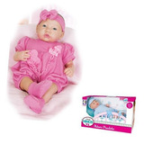 Boneca Bebê Reborn Pesadinho Coleção Ninos 2180 Cotiplás