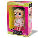 Boneca Buddies Hair Morena 100 Vinil Bambola