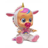 Boneca Cry Babies Dreamy Unicórnio Chora Com Som E Lágrimas