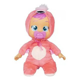 Boneca Cry Babies Tiny Cuddles Fancy Flamingo 28cm Multikids
