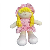 Boneca De Pano Antialérgica 30cm Presente Dia Das Crianças