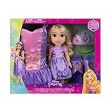 Boneca Disney Princesas Rapunzel Kit Com Fantasia Sapatos E Acessórios Tam Único Multikids BR2332