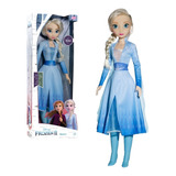 Boneca Elsa Grande Frozen 55cm Disney