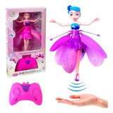 Boneca Fadinha Voadora De Brinquedo E Sensor De Proximidade