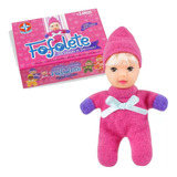 Boneca Fofolete Rosa Estrela Original