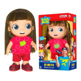 Boneca Giovana Aventureira Vermelha 14 Frases
