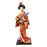 Boneca Gueixa Japonesa Quimono Popular Boneca Estilo A