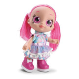 Boneca Infantil Rainbow Tatoo Pink Bambola Brinquedos
