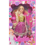 Boneca Leila Princesa Tipo Barbie Articulada