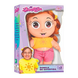 Boneca Mc Divertida Loira Articulada 1710 Baby Brink