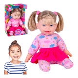 Boneca Menina Baby Brinquedo Reborn Presente