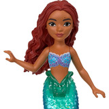 Boneca Mini Ariel A Pequena Sereia 11cm Disney Mattel