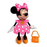 Boneca Minnie Mouse Conta Historia Com Som Elka 856