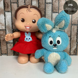 Boneca Mônica Baby Brink Pelúcia Sansão Multibrink