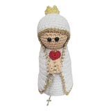 Boneca Nossa Senhora De Fátima Crochê
