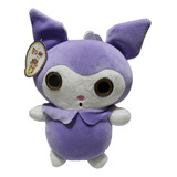 Boneca Pelúcia Kuromi Lilás Sanrio Amigos Hello Kitty 19cm