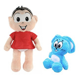 Boneca Pelucia Monica E Sansão Turma Da Monica Oferta
