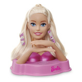 Boneca Pentear Maquiar Barbie Salão Barbie Busto Mãos Fala