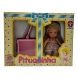 Boneca Pituquinha Estrela Rosa