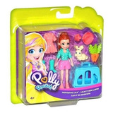 Boneca Polly Pocket Lila Com Bichinho Mattel Gdm11