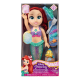 Boneca Princesas Disney Ariel Musical Multikids