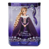 Boneca Rapunzel Enrolados Holiday Natal Limitada Disney