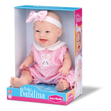 Boneca Vinil Baby Babilina Passeio Bambola