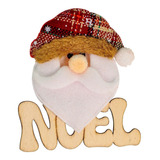 Boneco 12 Pendente De Natal Papai Noel 10cm
