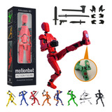 Boneco 3d Motionbot Articulado Action Figure Lucky Dummy 13