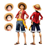 Boneco Action Figure One Piece Monkey D Luffy 28 Cm