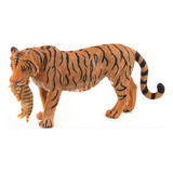 Boneco Animal Tigre 10cm Modelo Realista