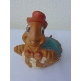 Boneco Antigo E Raro Tartaruguinha Em Vinil Anos 60