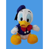 Boneco Antigo Pelúcia Pato Donald Disneyland
