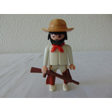 Boneco Antigo Playmobil Cowboy Western Geobra 2 