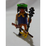 Boneco Antigo Playmobil Índio União