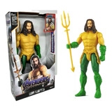 Boneco Aquaman Dc Liga Da Justiça 30cm Com Som Ds Lacrado
