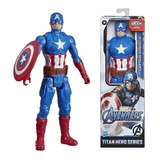 Boneco Articulado Capitão America Titan Hero
