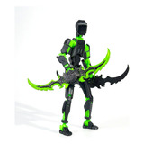 Boneco Articulado Dummy Warcraft Robô Action Figure Lucky 13