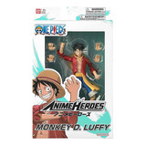 Boneco Articulado Luffy De 16cm Colecionável One Piece