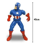 Boneco Articulado Marvel Vingadores Capitão América