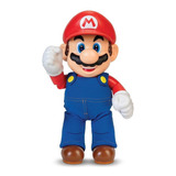 Boneco Articulado Super Mario Com Som 30 Cm Candide