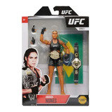 Boneco Articulado Ufc Lutadora Amanda Nunes 17cm Multikids