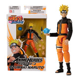 Boneco Articulado Uzumaki Naruto Anime Heroes